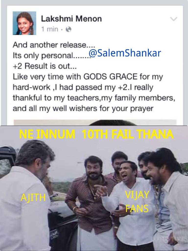 salemshankar's tweet photo. Sikkunan da Aaamakunju Dala Yeppa thanya ne pass aava?? #AjithSSLCFail http://t.co/g06LkLTMqb
