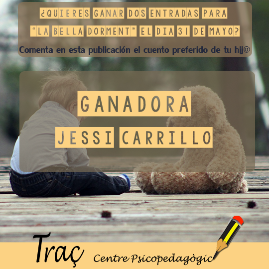 CentreTrac's tweet photo. ¡¡Muchas felicidades Jessi Carrillo!! Esperamos que disfrutes de  "La Bella Dorment" #Barcelona #belladorment http://t.co/pxIYVY1w55