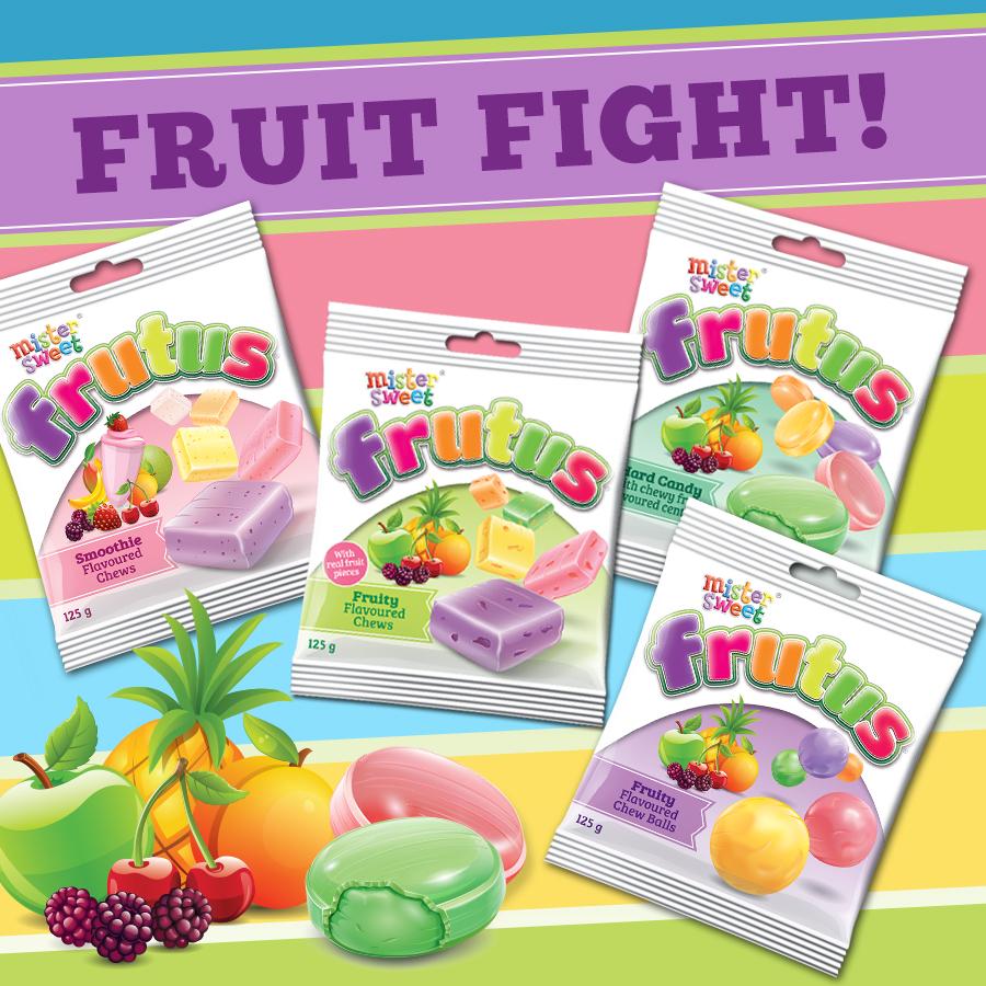 MisterSweetSA's tweet photo. Some people have food fights. I prefer a FRUIT FIGHT! So who will take the top spot from my #Frutus range? http://t.co/KpiiaW9Ld2