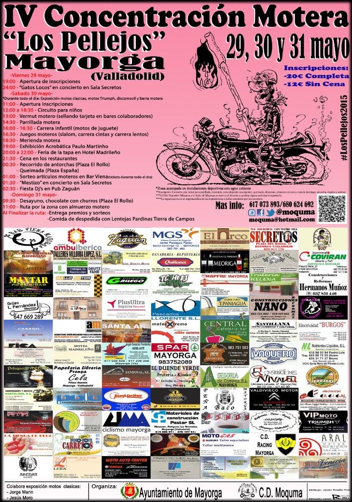 moquma's tweet photo. @motocuatro RT Este fin de semana ven a la IV CONCENTRACION MOTERA #LosPellejos2015 en Mayorga (Va) Te Esperamos http://t.co/lmSW5oSoyC