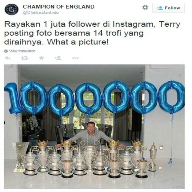 chelseafcindoid's tweet photo. Menurutmu sehebat apa sih terry itu
Jawab ya !
#bluesday #bluesbrothers #ktbffh #fanschelsea #fanscfc #cisc #this… http://t.co/VTQojyWDKO
