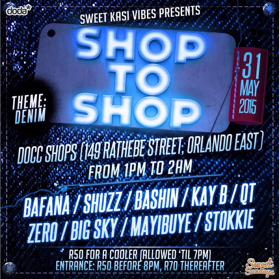 Make it to the Shop To Shop edition of Sweet Sundays this Sunday... #Denim #SweetSundays #SweetKasiVibes