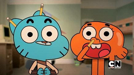 Gumball_ES's tweet photo. Como Gumball y Darwin... ¡muéstrate siempre tal y como eres! #OrgulloFriki http://t.co/quF06lTL5x