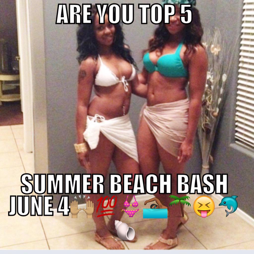 NAUGHTYHOUSEENT's tweet photo. @NAUGHTYHOUSEENT presents #top5doa #BikiniTopsNFlipFlops #june4  @ClubBoomerangz w/ @DJBigFrank334 n @DJSmooveK rtx4 http://t.co/MljgPVpOxa