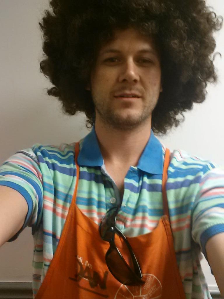 Marriott0257's tweet image. #wigging out at #thd247 oh yeah....