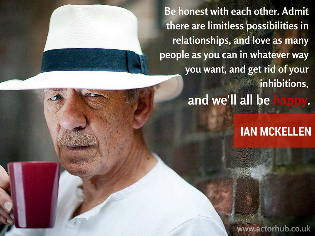 Happy Birthday Sir Ian McKellen - not only a fine actor but a fine activist too! 