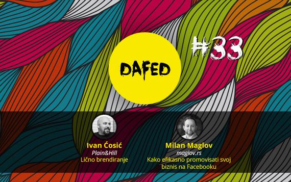 dafedorg's tweet photo. DaFED#33 @ivancosic i @mmaglov pričaće o ličnom brendiranju i social media marketingu! Prijave http://t.co/Xa7HMqVKQy http://t.co/S2VQoTdEBd