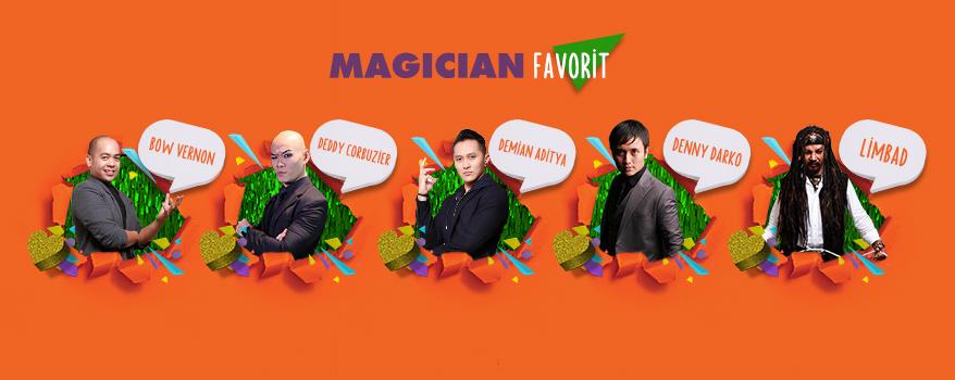 #IKCA2015 Magician Favorit : <a href="/bowvernon/">bow vernon</a> <a href="/corbizier/">Deddy</a> <a href="/_DemianAditya_/">Demian Aditya</a> <a href="/darkodenny/">Denny Darko</a> <a href="/masterlimbad/">Limbad The Master</a> on.fb.me/1DO6DWo