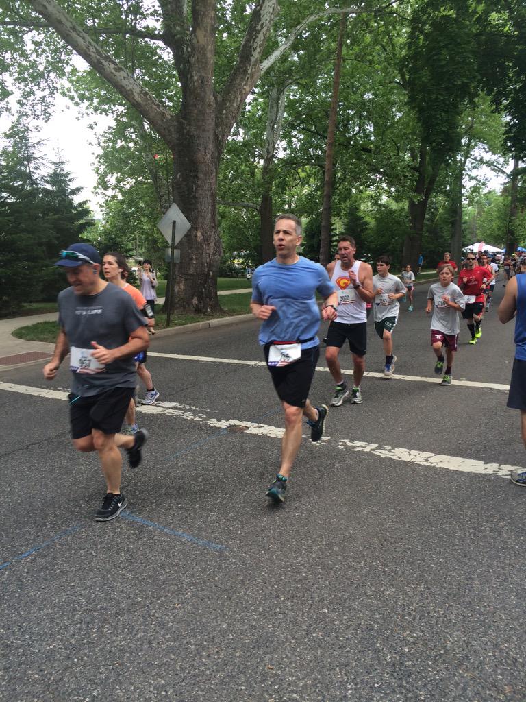DKMS_us's tweet photo. We're supporting @Anthonydans10's #gotcheeks campaign at the Ridgewood Run in New Jersey. 🏃and #GetSwabbed http://t.co/yUatyjKASW