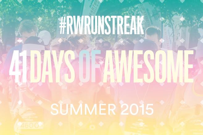 runnersworld's tweet photo. The 2015 summer #RWRunStreak has begun! Find out everything you need to know here: http://t.co/M6KLdtIYH1 http://t.co/soFBeQ1H6U