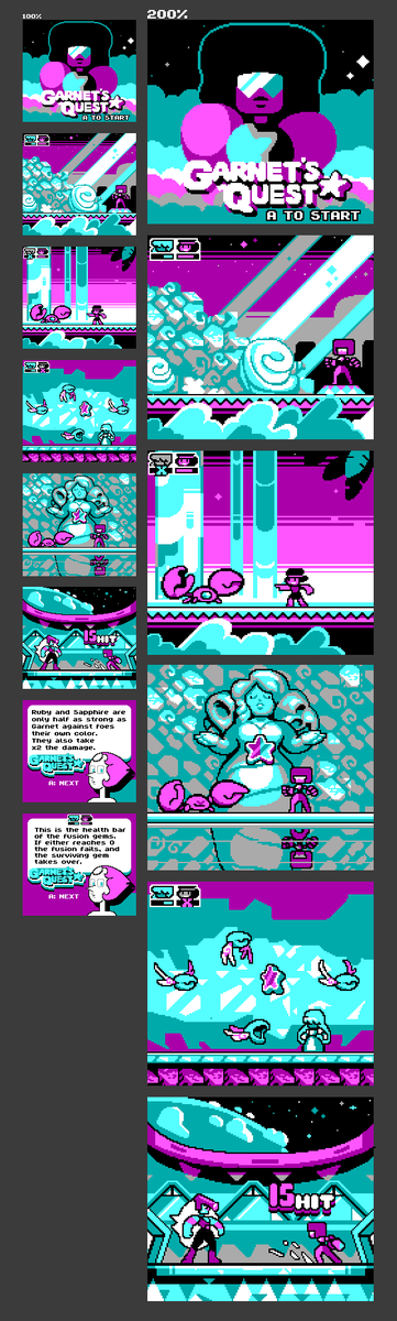 castpixel's tweet photo. #pixelart #gamedev Mockup for a fictional CGA game. For @pixelsWeekly Also ZX spectrum remix https://t.co/MrzVRwx34c http://t.co/ieKcnokuZO