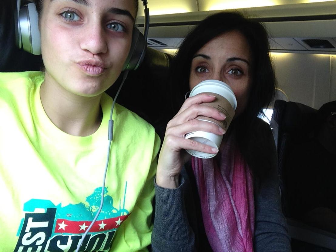 Carmen10uta's tweet photo. Let's go home! #byecincinnati http://t.co/tQnJX1G78f