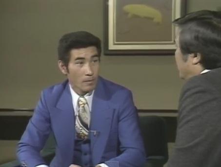 若き日のミスター赤ヘル・山本浩二（当時35歳…！）の髪型。直角。何と