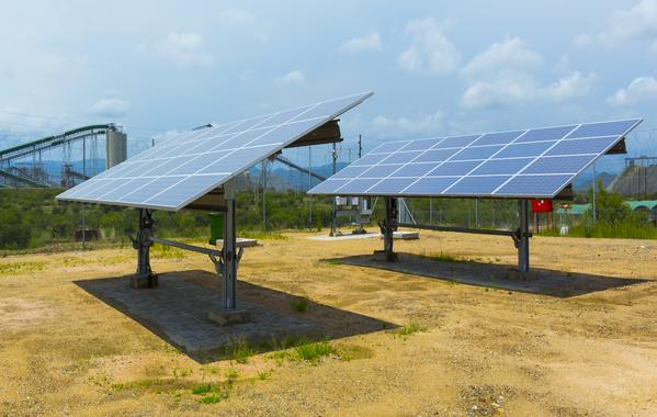 Looking towards a #SustainableFuture. We power our #Mogalakwena #platinum mine offices with solar panels #FutureSmart