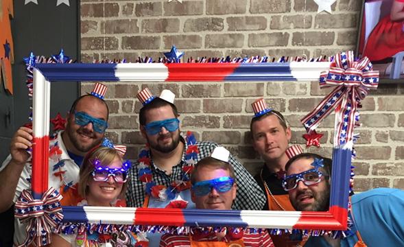 KristaMckinstry's tweet photo. #mwd188 #photoboothtime! Let me know who has more fun than this district team! Too much! @aj_mazzola @JohnRolison http://t.co/krSfDNdrOE