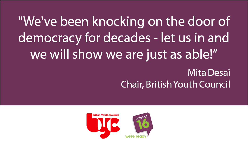 bycLIVE's tweet photo. Our reaction to news that EU referendum will not include 16 and 17 year olds http://t.co/aZgYAboest #EURef #votesat16 http://t.co/iYsuZo4rkj