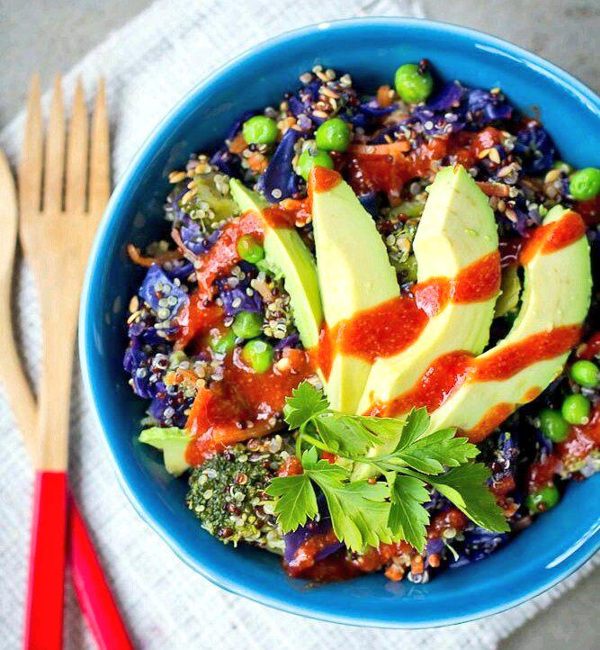 MFMSouthAfrica's tweet photo. Great use for leftover veggies - Buddha bowls🌱 Recipe by Linda Wagner - http://t.co/uqVpDQxo0C #mfmsa #MeatFreeMonday http://t.co/pBOTx2c8Ha