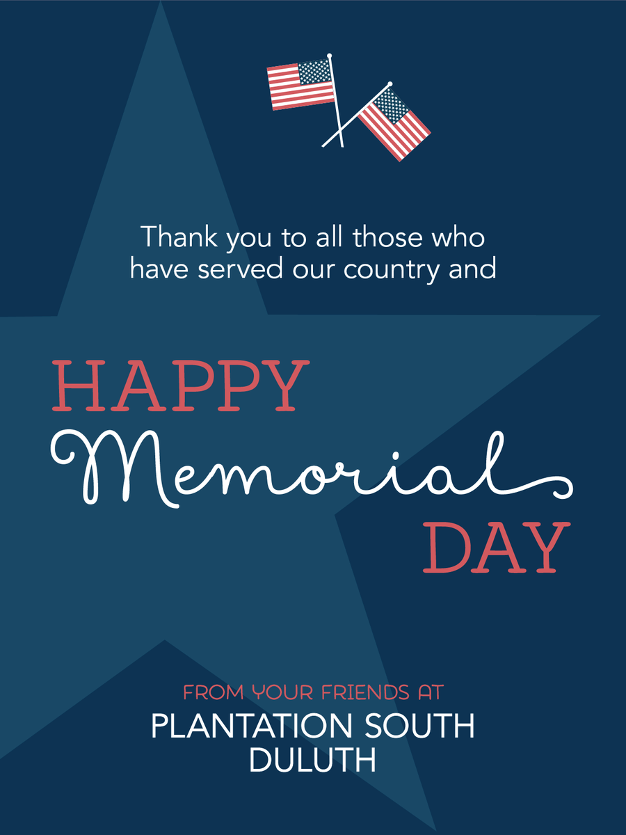 PlantationSD's tweet photo. Thank you to all those who have served our country and Happy Memorial Day! http://t.co/KqHvAvOn7y