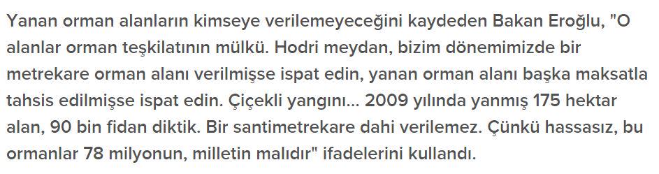 VeyselEroglu's tweet photo. Yanan orman sahalarını 1 yıl içerisinde ağaçlandırıyoruz. Yanan alanlar kesinlikle başka maksatla tahsis edilemez. http://t.co/E8Kkfq0B2Q