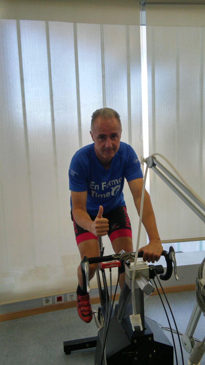enformatime's tweet photo. 2ª prueba de esfuerzo de Raúl Pérez!Prepararemos este último mes para estar al 100% en la quebrantahuesos! #Objetivos http://t.co/2H388th0Ny