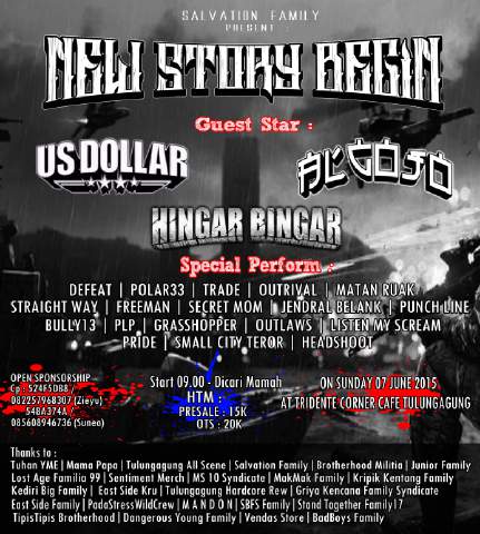 NEW STORY BEGIN w/ <a href="/USD_SBHC/">US DOLLAR HC</a> <a href="/ALGOJO_NCHC/">ALGOJO HARDCORE</a> <a href="/hingarbingarhc/">HINGAR BINGAR THC</a> <a href="/pollarx33/">pollar 33</a> @OUTRIVALHC and any more. Don't miss it's dude!!