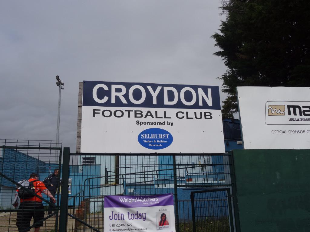 FACup_AnyMeans's tweet photo. We went to the wrong team in Croydon http://t.co/a76cPNhqC2