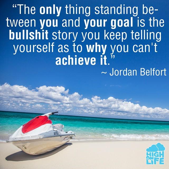 sundayfundayz's tweet photo. "The only thing standing between you and your goal is the bullshit story you keep telling yourself as to why you ca… http://t.co/FOyce7WmsQ