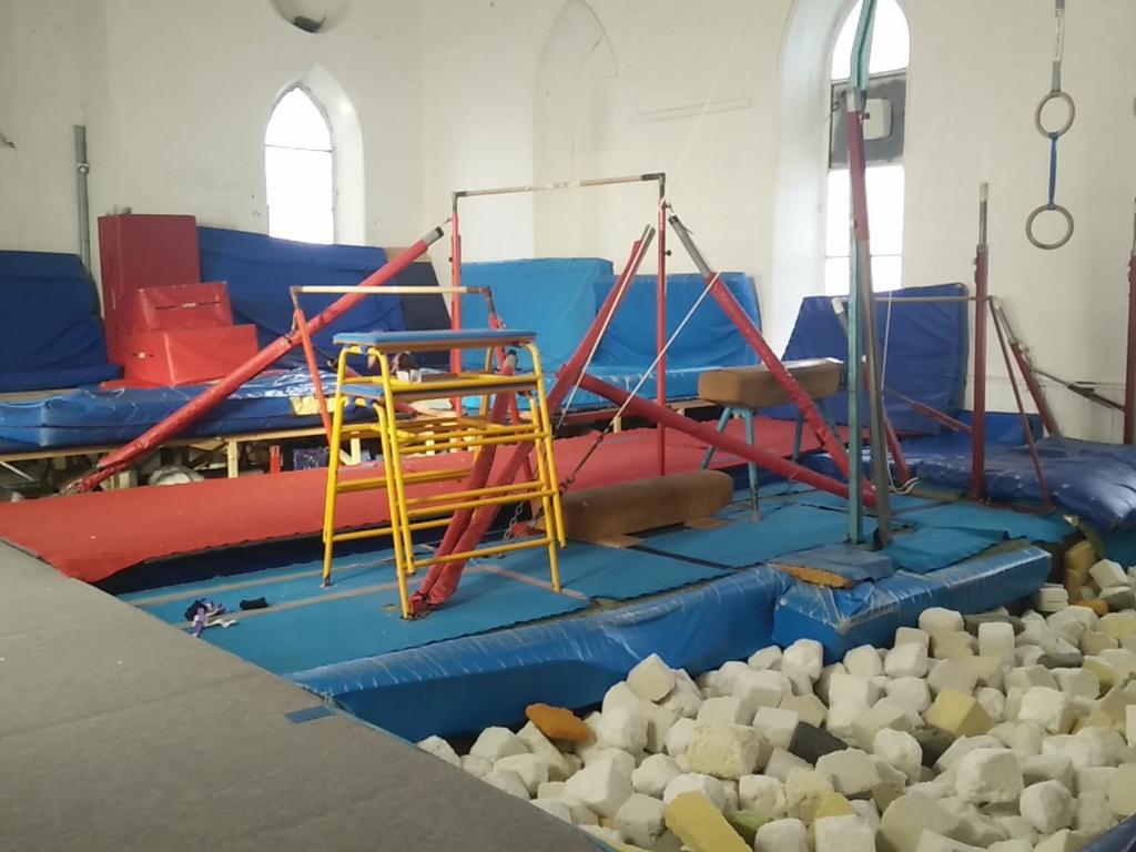 AishaAnimation's tweet photo. Done filming a promo video for the charity Logy Gym.  If you like trampolines and gymnastics check it out! http://t.co/rNw4iWe3dP