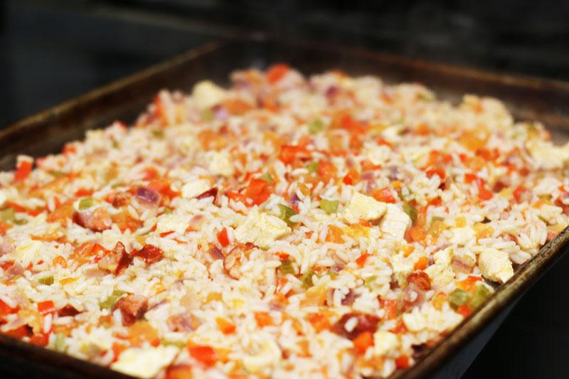 Prepping jambalaya! #livelifeuptown