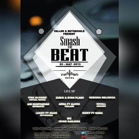 Tonight #SmashTheBeat <a href="/Revel_Official/">Revel Bar & Lounge</a> w/ @Zubir_Vallen <a href="/iyannalviano/">Iyann alviano</a> <a href="/AgiiMuntazhar/">Agii Muntazhar</a> @ryandflash @IchallSEAN #Regiena