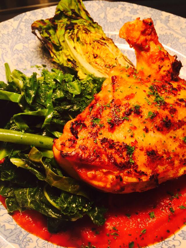 ChefHustler's tweet image. Harrisa Marinaded Supreme of Corn-Fed Chicken Perfect for a Warm Spring Night @TheBoaterBath #freshforspring