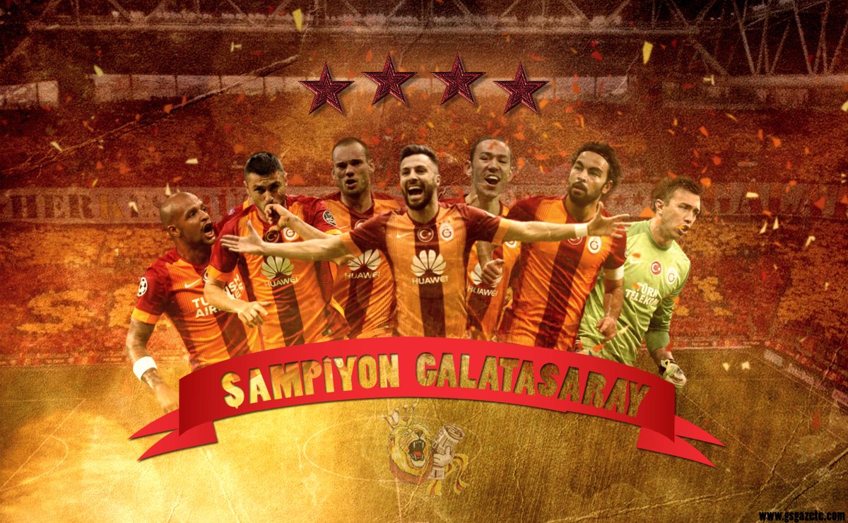 GsGazete's tweet photo. ŞAMPİYOOOONNNNNNNNNN GALATASARAY !!! http://t.co/OZ4Rk2JA9i