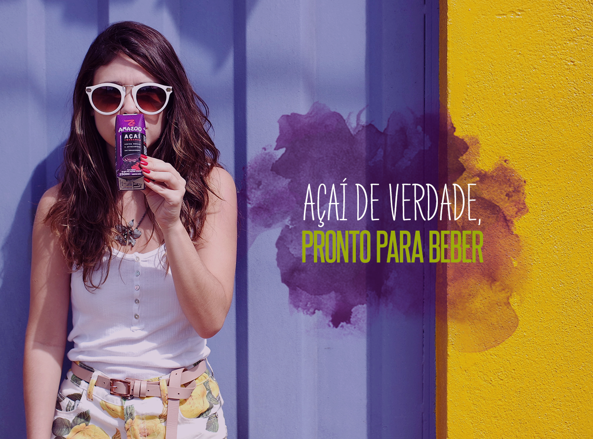 AmazooAcai's tweet photo. O jeito mais fácil de tomar açaí. É só gelar e beber! http://t.co/jSy7C19yDZ