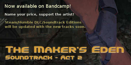ScrewyLightbulb's tweet photo. The Maker's Eden - Act 2 Soundtrack - Now on Bandcamp! (Other stores following soon). https://t.co/cbuhiMxv7C http://t.co/FWm7OzYyJI