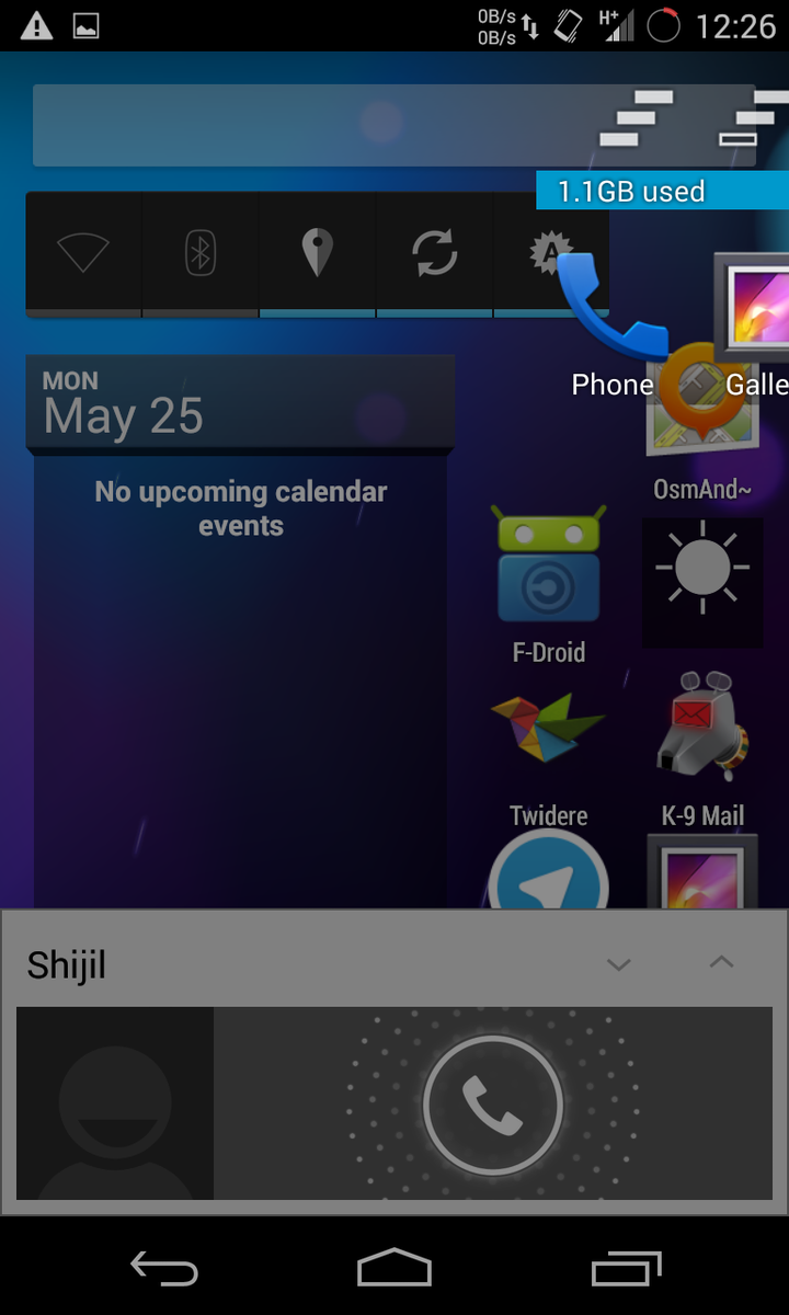 sarath_ms's tweet image. Hello @Omni_Rom. Finally shifted from @cyanogenmod to omni. 2 years without Google apps, #GoodGoing.