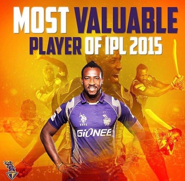 andrerussell12's tweet photo. @Russell12A #legendinthemaking #MVP #ipl #KKR http://t.co/wW2MWENWO4