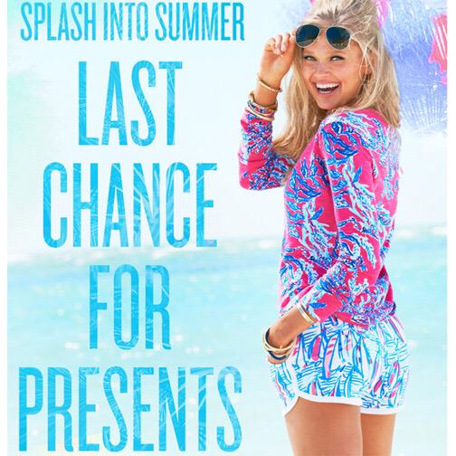 Your tan lines will come back, but these gifts won’t. LAST. CHANCE. to SHOP > po.st/GoToPromo #SummerInLilly