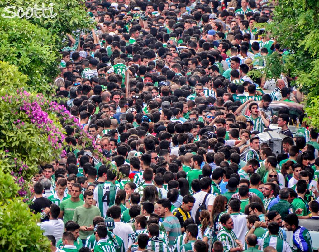 Betistour's tweet photo. #HemosVuelto #yosoyverdeyblanco #RealBetis #Betistour #Pblapole fotos vía @_scotti_ http://t.co/tad6qPMSze