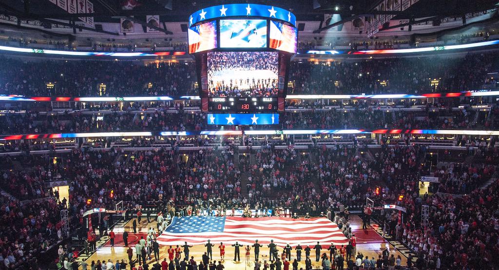 chicagobulls's tweet photo. Remembering and honoring our service men and women who have made the ultimate sacrifice. #ThankYou #MemorialDay http://t.co/q04t7m4AX1
