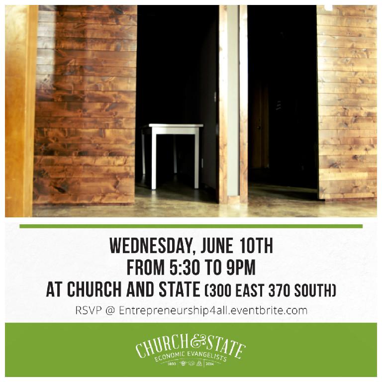 churchstate1893's tweet photo. Have you signed up for @SustainStartups event "Entrepreneurship 4 All" yet?? http://t.co/Om4qr04Bna http://t.co/rN6LIR5LT7