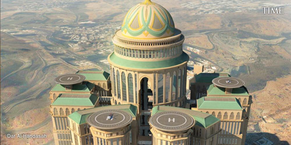 TIME's tweet photo. World’s biggest hotel to open in Mecca in 2017 http://t.co/VPju4YFU0c http://t.co/jkG3VvxzPC
