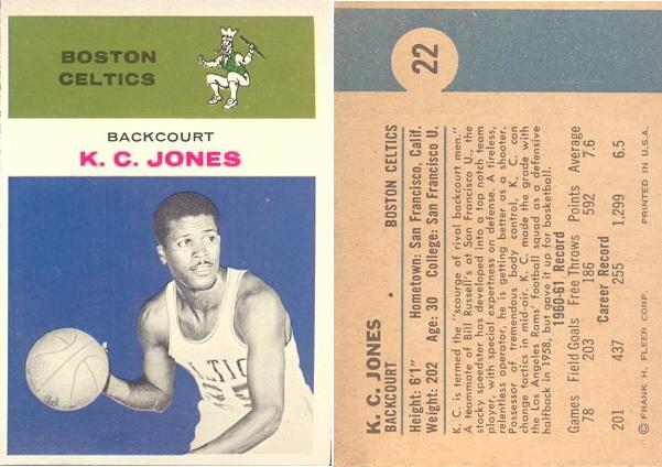 Happy 83rd Birthday K C Jones!      