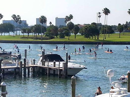 LetsGoTribal's tweet photo. #LetsGoTribal at Paddle against Cancer at Treasure Island http://t.co/MfpHMfyanV