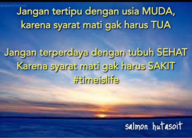 SalmonMotivator's tweet photo. #timeislife http://t.co/OkdJhGlXTG