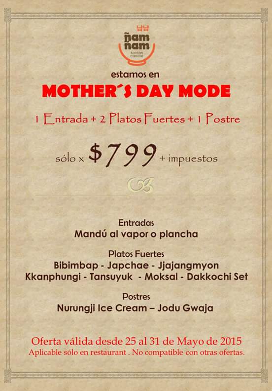 nyamnyamrd's tweet photo. Disfruten la #oferta #DiaDeLasMadres 
A partir de 31 de Mayo, ABIERTOS los Domingos!! Los esperamos!! http://t.co/MWtPcUxtNw
