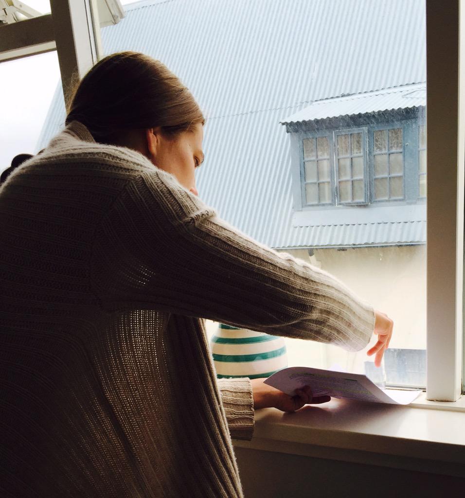 Hversdagshetjan <a href="/KristinJons89/">Kristín Jónsdóttir</a> bjargar mér frá býflugu! #maðurársins2015?