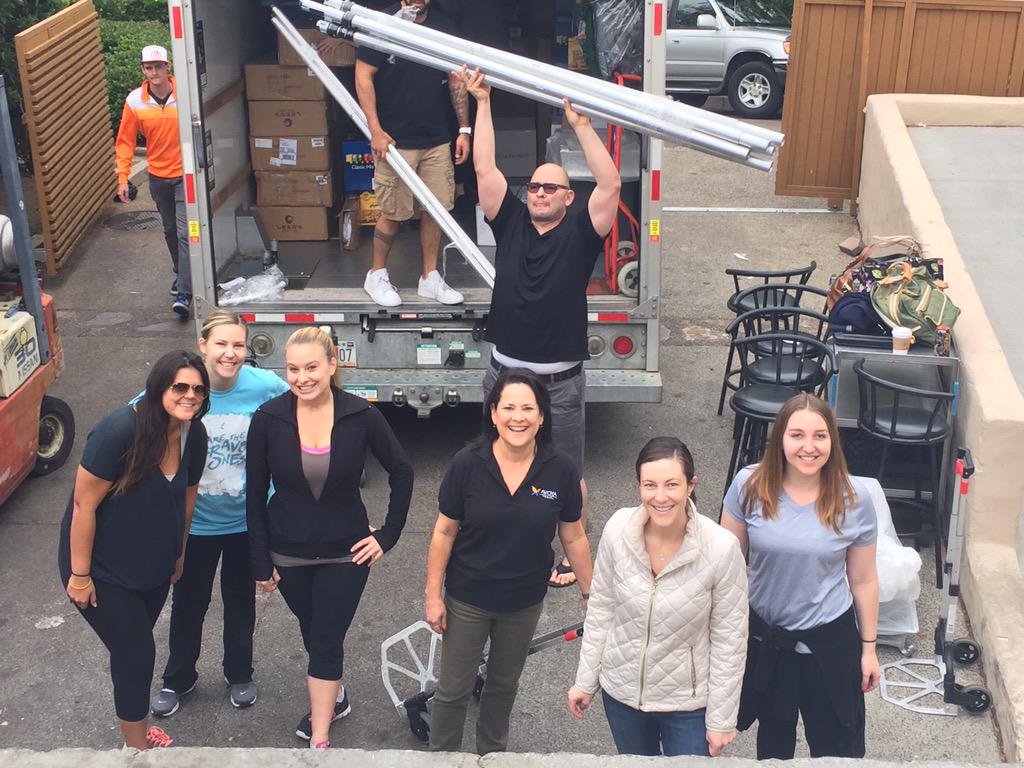 The <a href="/avoyatravel/">Avoya Travel</a> team prepping for #AvoyaTravelConf2015!