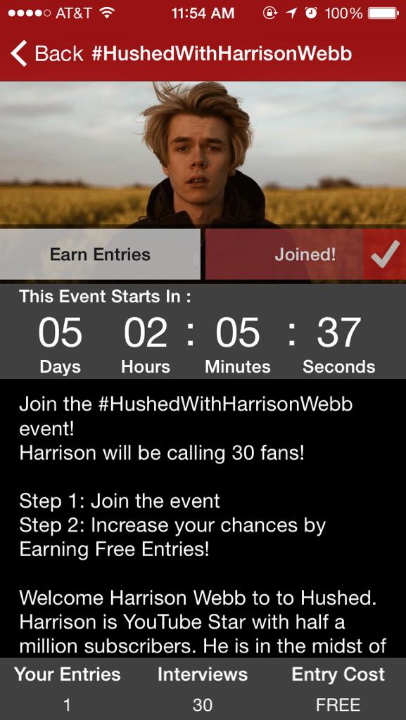 alex_delisle113's tweet image. @HarrisonWebb97 joined ✔️ #hushedwithharrisonwebb #hushed #harrisonwebb