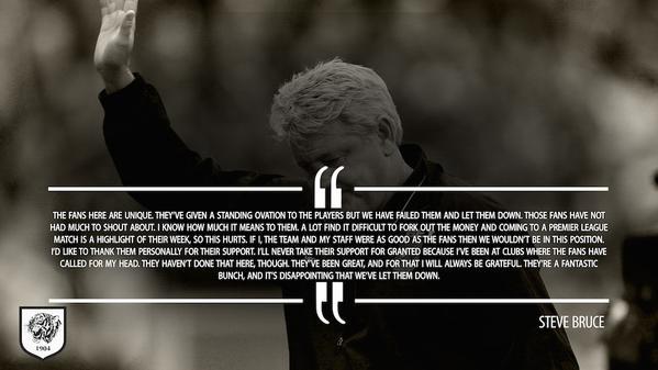 HullTigersIndia's tweet photo. कल के मैच के बाद कोच Steve Bruce Tigers के प्रशंसकों का धन्यवाद करते हुए #BPL #HULMUN http://t.co/Yliyef0FXv