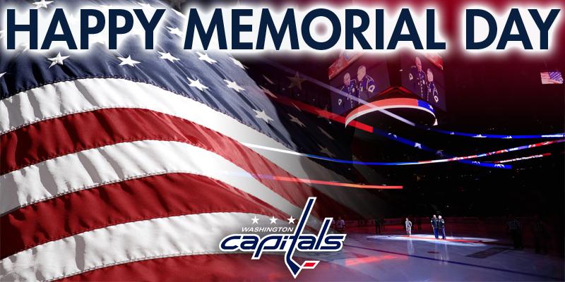 Capitals's tweet photo. To all the men and women who gave the ultimate sacrifice for our country, #WeSaluteYou! #MemorialDay #Caps 🇺🇸 http://t.co/bTeoUwalxi